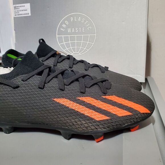 Adidas X Speedportal.3 FG Men's Sz 8.5 'Black Solar Red' GW8453 Soccer Cleats - Picture 10 of 13